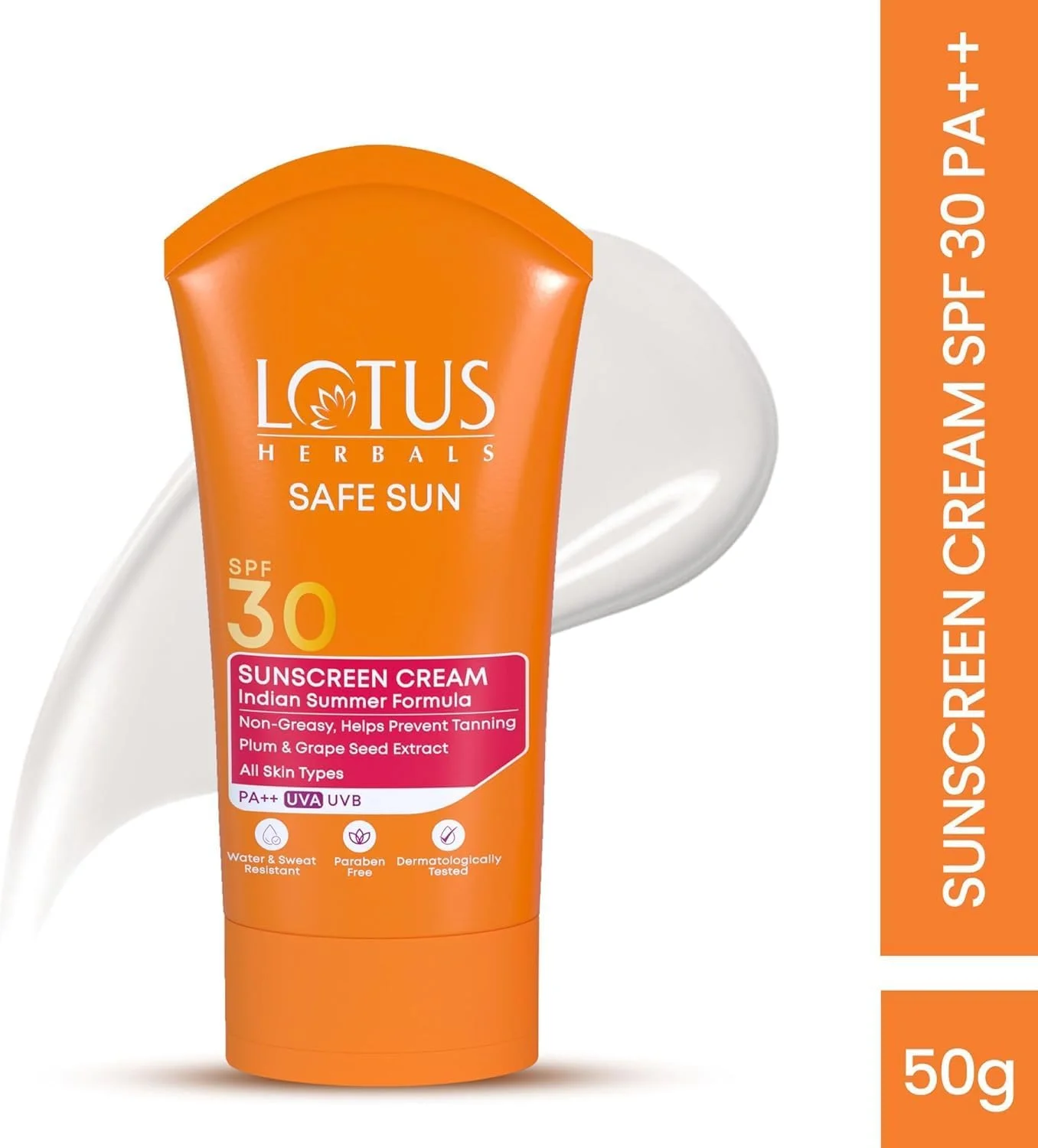 کرم ضد آفتاب لوتوس هربالز سیف سان با SPF 30 و PA++