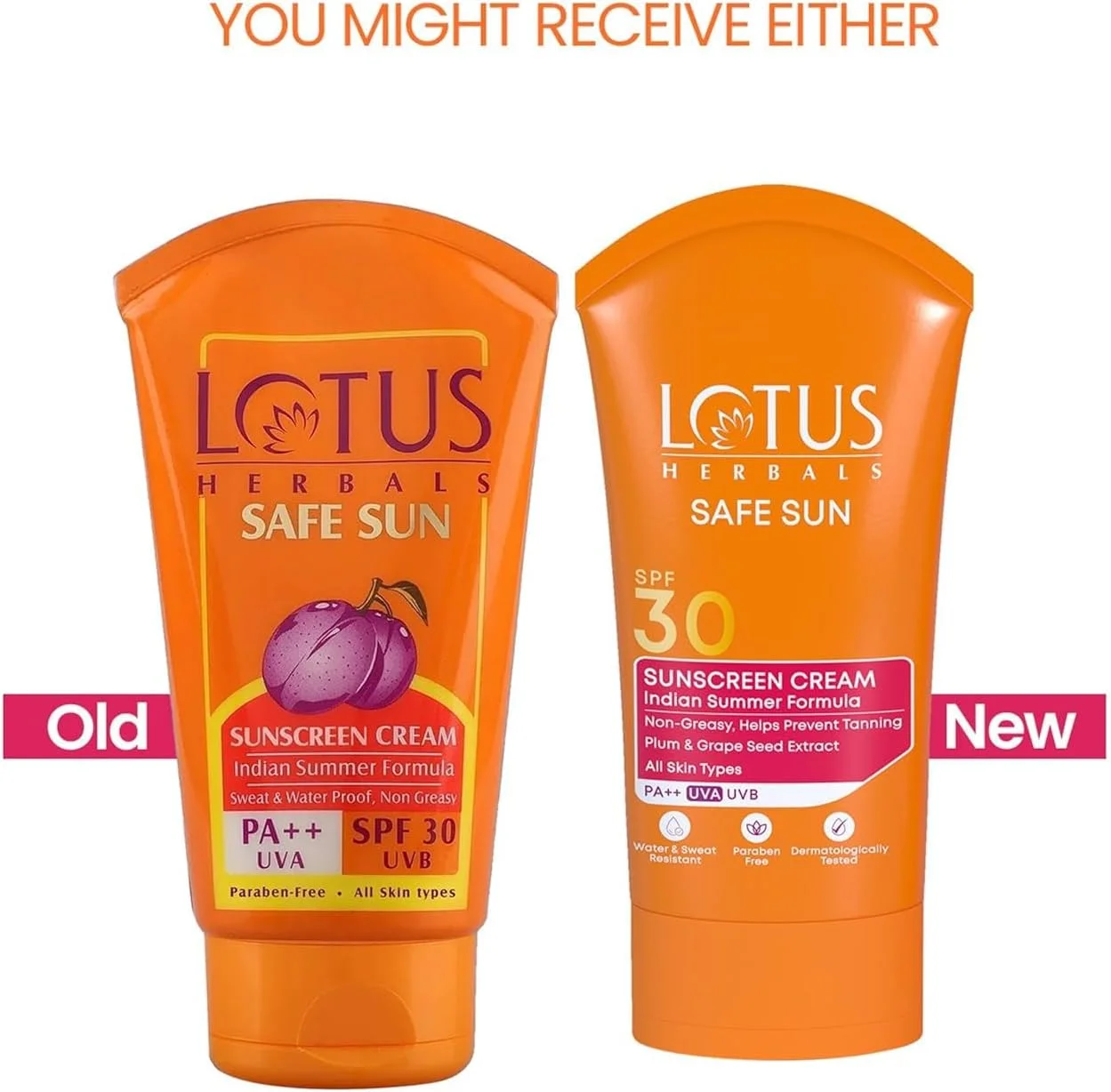 کرم ضد آفتاب لوتوس هربالز سیف سان با SPF 30 و PA++