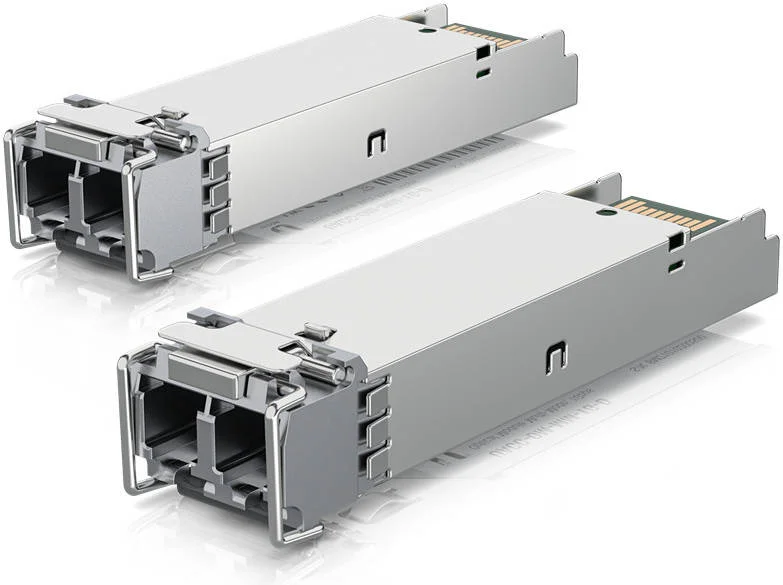 فرستنده و گیرنده ماژول نوری Ubiquiti Networks LC Multi-Mode SFP، دوبلکس LC، توان عملیاتی تا 1.25 گیگابیت بر ثانیه، فیبر MM، برد تا 550 متر، بسته 2 عددی | UACC-OM-MM-1G-D-2