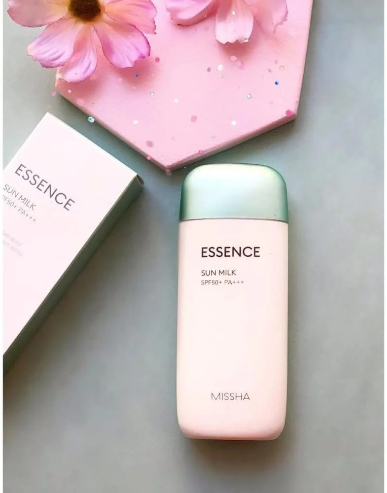 ضد آفتاب شیر ​​مانند میشا با عصاره محافظتی SPF50+ PA+++ حجم 70 میلی لیتر