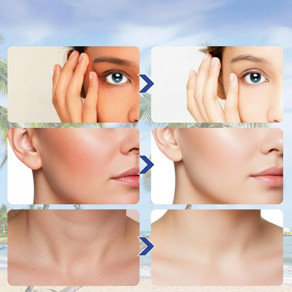 ژل ضد آفتاب آبرسان هیالورونیک اسید، ضد آفتاب کره ای Spf50+ Pa++++، محافظت موثر در برابر اشعه های مضر UV، ضد آفتاب هیالورونیک اسید، ضد آفتاب مرطوب کننده طبیعی، ضد آفتاب فیزیکی 50 میلی لیتر