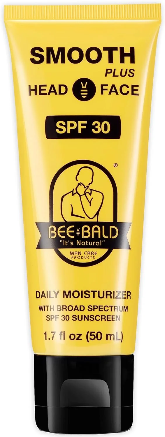 مرطوب کننده روزانه Bee Bald Smooth Plus با SPF 30 و طیف گسترده محافظت در برابر آفتاب مرطوب کننده روزانه Bee Bald Smooth Plus با SPF 30 و طیف گسترده محافظت در برابر آفتاب