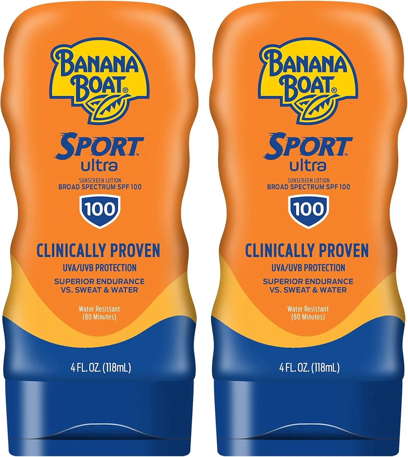 لوسیون ضد آفتاب طیف گسترده Banana Boat Sport Performance - SPF 100، 118 میلی لیتر (بسته 2 عددی) لوسیون ضد آفتاب طیف گسترده Banana Boat Sport Performance - SPF 100، 118 میلی لیتر (بسته 2 عددی)