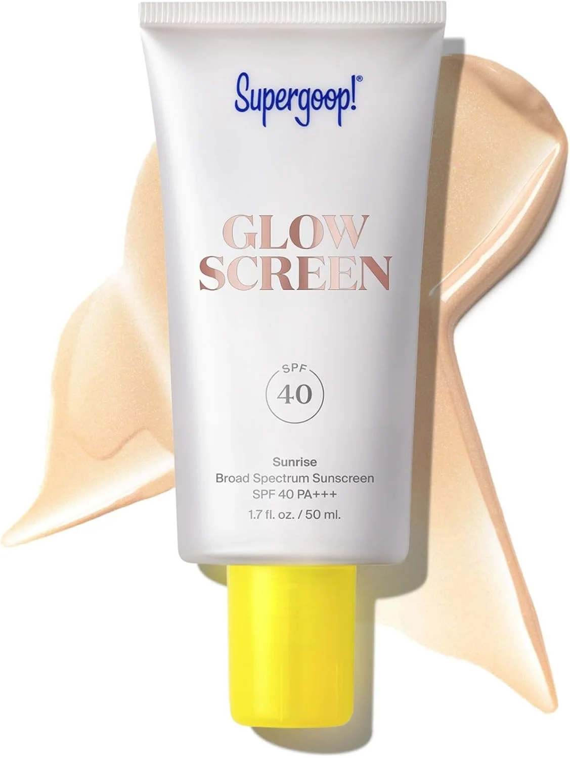 ضد آفتاب درخشان کننده SUPERGOOP! با SPF 40 ضد آفتاب درخشان کننده SUPERGOOP! با SPF 40
