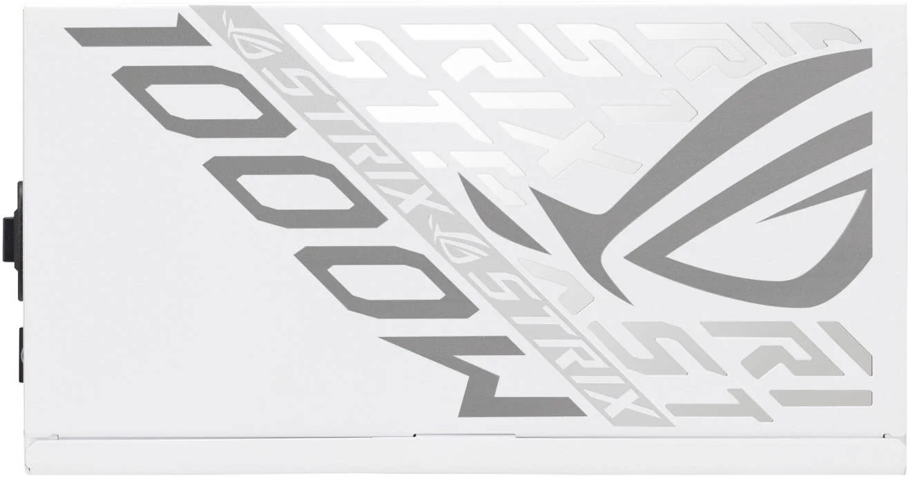 منبع تغذیه 1000 وات پلاتینیوم کاملاً ماژولار ایسوس ROG Strix، راندمان 80 PLUS پلاتینیوم، PFC فعال، GaN MOSFET، سازگار با ATX 3.1، سایبرنتیک Lambda A+، بلبرینگ فن دوگانه، سفید | 90YE00W4-B0NA00 منبع تغذیه 1000 وات پلاتینیوم کاملاً ماژولار ایسوس ROG Strix، راندمان 80 PLUS پلاتینیوم، PFC فعال، GaN MOSFET، سازگار با ATX 3.1، سایبرنتیک Lambda A+، بلبرینگ فن دوگانه، سفید | 90YE00W4-B0NA00