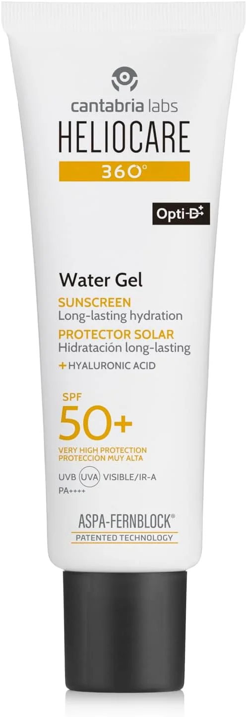 ژل ضد آفتاب آبرسان CANTABRIA LABS Heliocare 360° با SPF50+ حجم 50 میلی لیتر / کرم ضد آفتاب صورت / محافظت روزانه در برابر UVA، UVB، نور مرئی و مادون قرمز-A / ضد پیری / مناسب پوست های خشک و معمولی / آبرسان ژل ضد آفتاب آبرسان CANTABRIA LABS Heliocare 360° با SPF50+ حجم 50 میلی لیتر / کرم ضد آفتاب صورت / محافظت روزانه در برابر UVA، UVB، نور مرئی و مادون قرمز-A / ضد پیری / مناسب پوست های خشک و معمولی / آبرسان