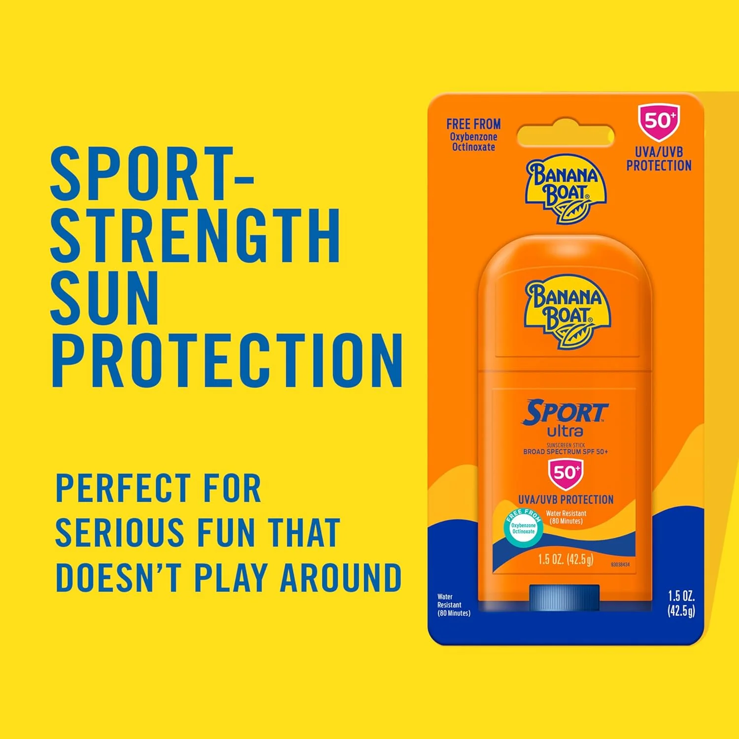 استیک ضد آفتاب ورزشی Banana Boat Ultra Sport، ظاهر جدید، SPF 50+، 42 گرم