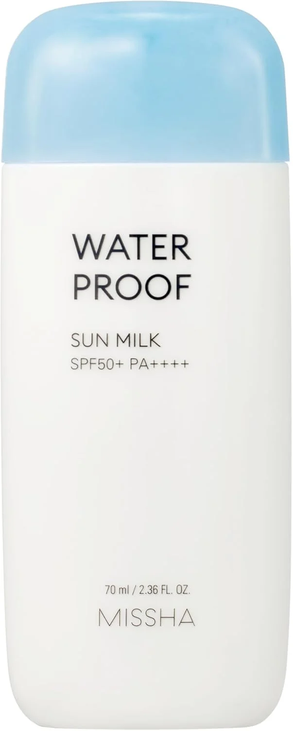 ضد آفتاب میشا مدل All-Around Safe Block با SPF50+ و PA++++ | محافظت طیف گسترده | ایجاد حس نرمی و پایانی مات روی پوست | 70 میلی لیتر