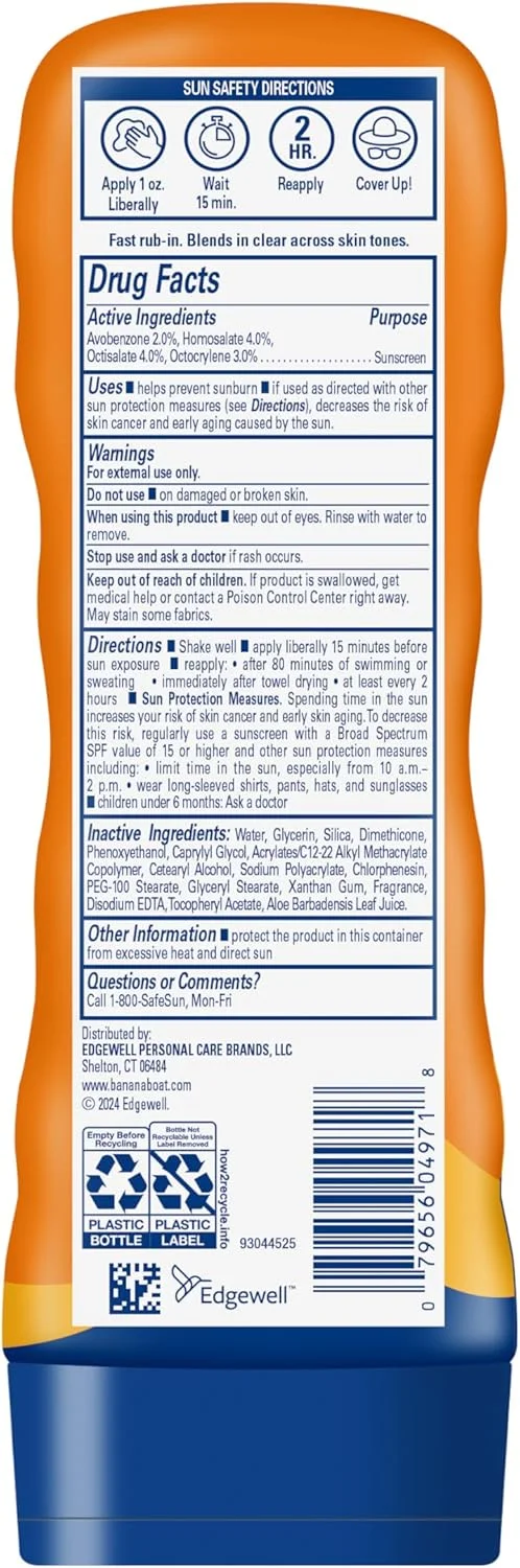 لوسیون ضد آفتاب ورزشی Banana Boat با SPF 30، حجم 236 میلی لیتر لوسیون ضد آفتاب ورزشی Banana Boat با SPF 30، حجم 236 میلی لیتر