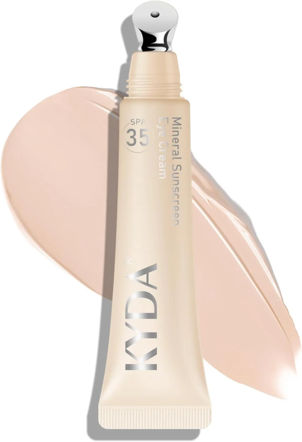 کرم دور چشم ضد آفتاب مینرال کیان داریا، کرم دور چشم 3 در 1 ضد پیری، SPF 35، برای تیرگی دور چشم و خطوط ریز، سبک