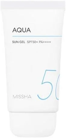 ژل ضد آفتاب آکوا میشا SPF50+ PA++++ (50 میلی لیتر)
