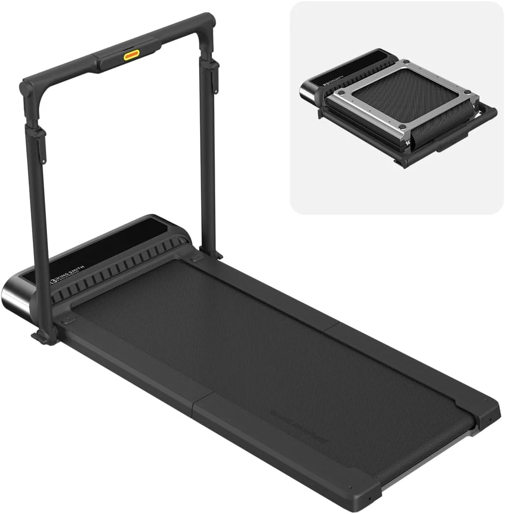 تردمیل تاشو هیبریدی WALKINGPAD R3 - تردمیل خانگی اداری با سرعت 12 کیلومتر در ساعت، حداکثر وزن کاربر 120 کیلوگرم، کنترل از طریق برنامه و ریموت، دارای دسته، طراحی جمع و جور و آسان برای نگهداری