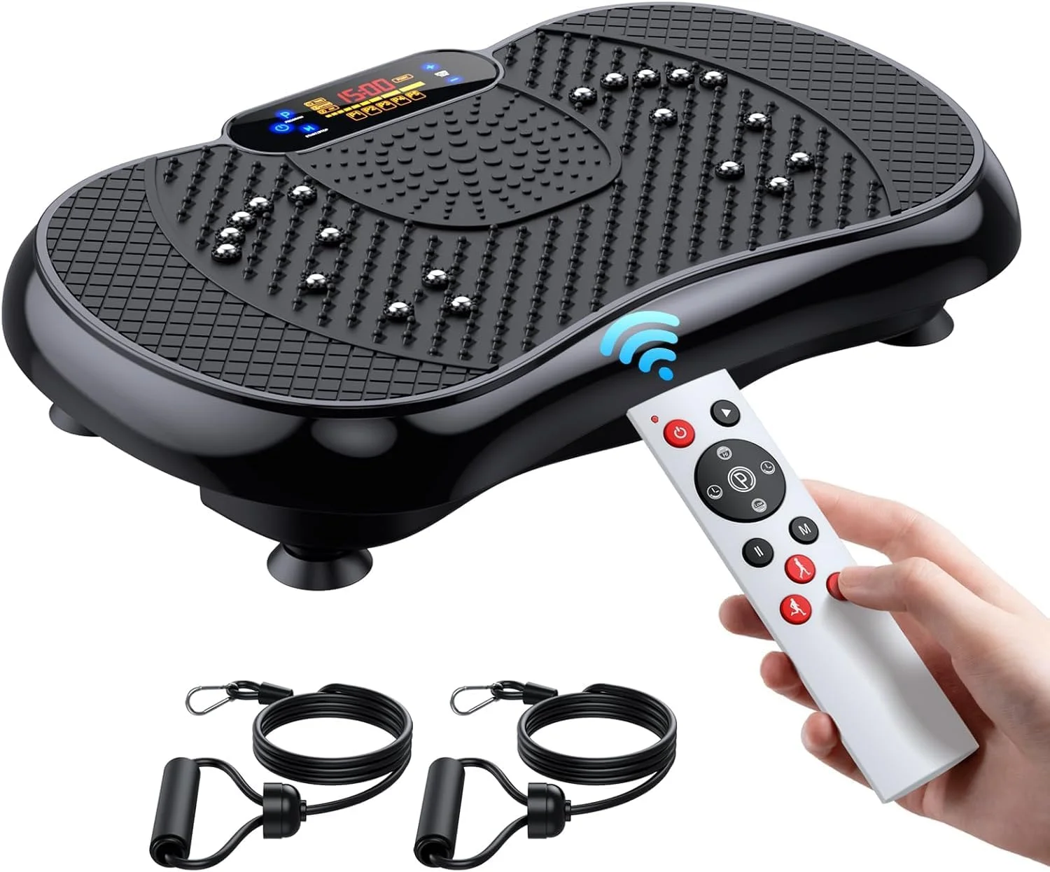 دستگاه تمرین صفحه ارتعاشی، دستگاه تخلیه لنفاوی برای کاهش وزن، پلتفرم تناسب اندام ارتعاشی تمرین کل بدن، کمک به فرم دهی و تناسب اندام، مناسب باشگاه های خانگی - حداکثر وزن کاربر 150 کیلوگرم