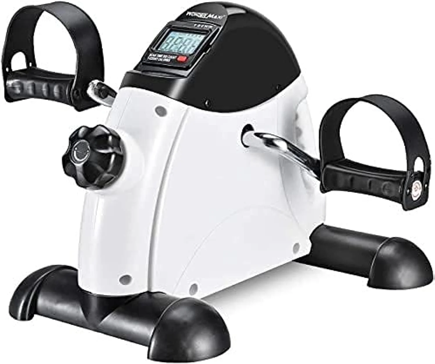 دستگاه مینی پدال ورزشی ULTIMAX برای سالمندان، پدال ورزشی زیر میز، دستگاه پدال پا قابل حمل برای تمرین دست و پا با صفحه نمایش LCD