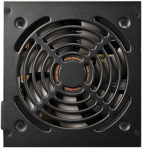 منبع تغذیه 750 وات Cougar Atlas، دارای گواهینامه 80 Plus Bronze، غیر ماژولار، خروجی کل 750 وات، خازن های آماده به کار 105 درجه سانتیگراد بادوام ژاپنی، فن بی صدای 120 میلی متری، مشکی | 31AT075004P01