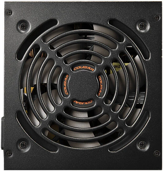 منبع تغذیه غیر ماژولار Cougar Atlas 550، توان خروجی 550 وات، راندمان 80 پلاس برنز، تنظیم منحنی فن عالی، محافظت کامل، فناوری DC-DC، مشکی | CGR-BA-550