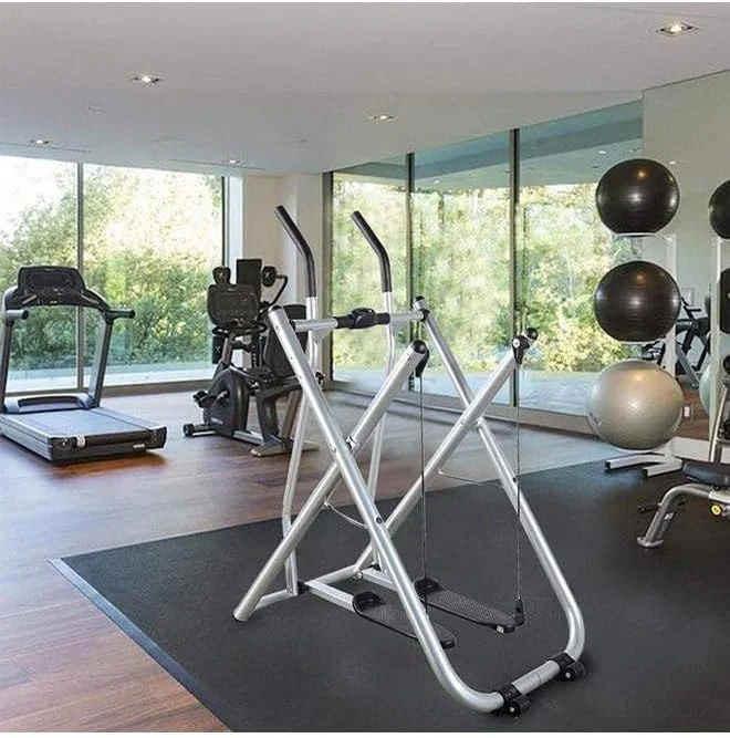 دستگاه ورزشی ایر واکر غزال با حداکثر قدرت، مناسب باشگاه خانگی، 15 کیلوگرم، 180 X 75 X 75 سانتی متر، نقره ای/مشکی/خاکستری