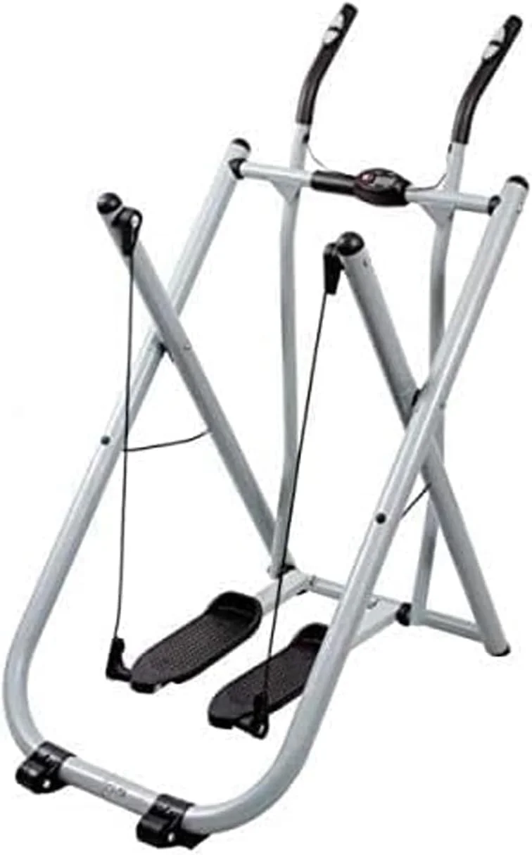 دستگاه ورزشی ایر واکر غزال با حداکثر قدرت، مناسب باشگاه خانگی، 15 کیلوگرم، 180 X 75 X 75 سانتی متر، نقره ای/مشکی/خاکستری