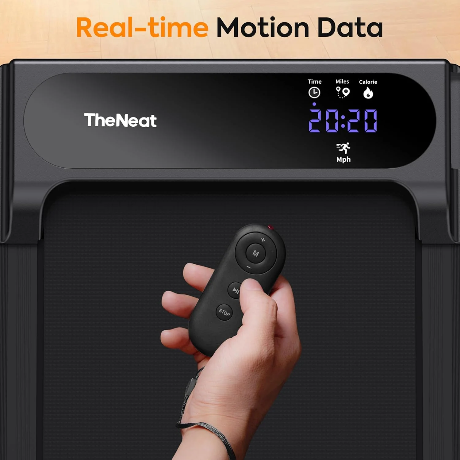 تردمیل پد پیاده روی TheNeat، پدهای پیاده روی 2 در 1، تردمیل زیر میزی برای دفتر کار خانگی، تردمیل های فوق العاده بی صدا و قابل حمل برای پیاده روی و دویدن