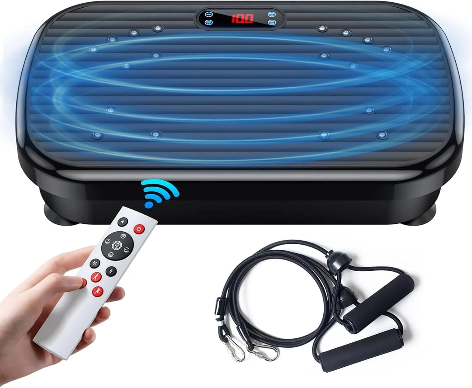 دستگاه ورزشی صفحه ارتعاشی، سکوی صفحه ارتعاشی پاور ویور برای تخلیه لنفاوی، دستگاه صفحه ارتعاشی کل بدن به کاهش وزن، فرم دهی، تقویت و سلامتی کمک می کند، مناسب باشگاه های خانگی و تمرین