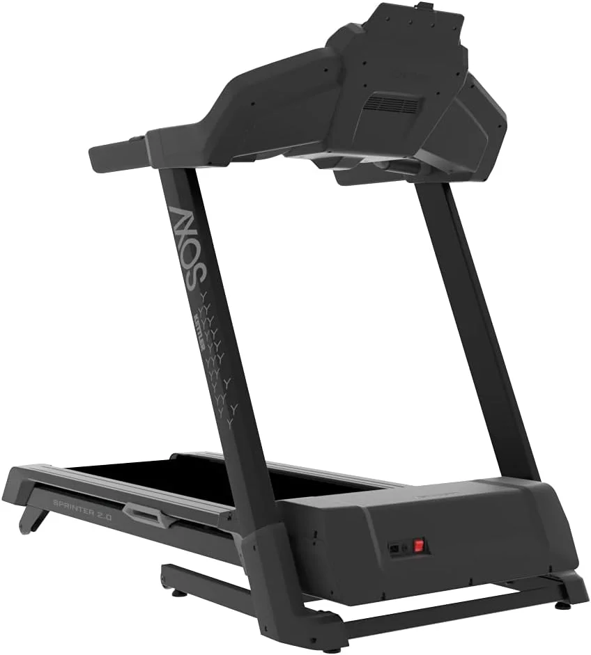 تردمیل KETTLER Sprinter 2.0 با برنامه Kinomaps (بلوتوث) | 28 برنامه تمرینی | 4 پروفایل کاربری | سرعت تا 16 کیلومتر در ساعت | قدرت موتور 2 اسب بخار | شیب 12% | فضای دویدن بزرگ 44 x 130 سانتی متر