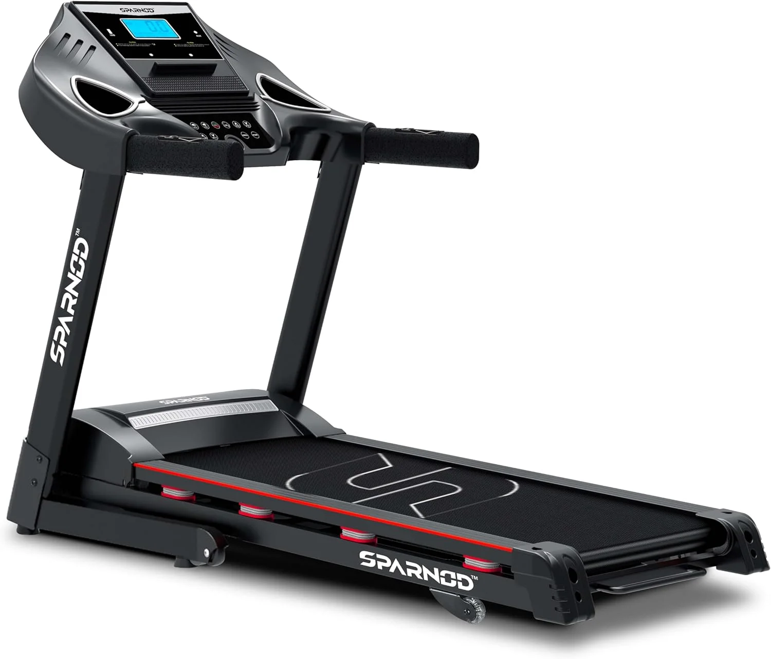 تردمیل اتوماتیک اسپارنود فیتنس مدل STH-3200/3400/3500/3600 (با قدرت 4 اسب بخار) (نصب رایگان) - تردمیل تاشو موتوری برای دویدن در داخل خانه