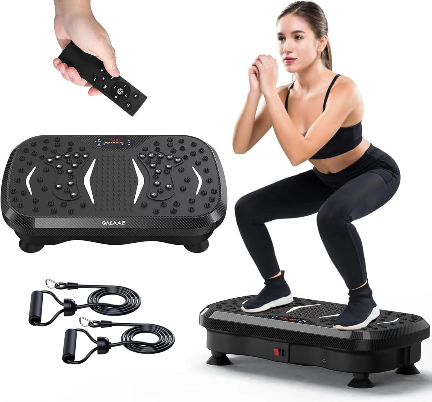 دستگاه ورزشی صفحه ارتعاشی SOOFAM، پلتفرم صفحه ارتعاشی تمرین کل بدن برای تخلیه لنفاوی، تخته لرزان ایستاده ورزشی باشگاه برای کاهش وزن و چربی سوزی برای زنان و مردان دستگاه ورزشی صفحه ارتعاشی SOOFAM، پلتفرم صفحه ارتعاشی تمرین کل بدن برای تخلیه لنفاوی، تخته لرزان ایستاده ورزشی باشگاه برای کاهش وزن و چربی سوزی برای زنان و مردان