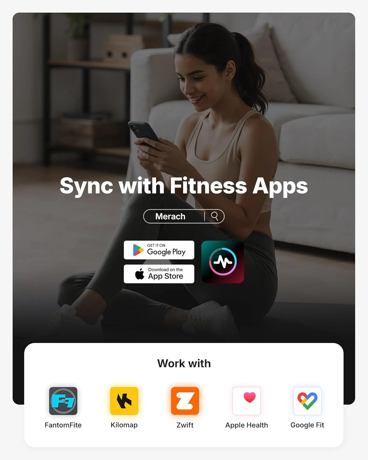 دوچرخه ثابت ورزشی مراچ با اپلیکیشن اختصاصی، دوچرخه ثابت ورزشی با ظرفیت وزنی 136 کیلوگرم، تجهیزات کاردیو ورزشی برای تمرین