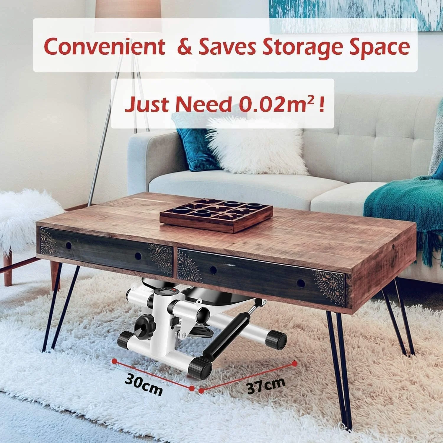 استپر الپتیکال برقی چند منظوره با مدل بی صدا، دستگاه الپتیکال زیر میزی با مقاومت قابل تنظیم، تمرین دهنده توانبخشی پا برای استفاده در باشگاه خانگی، ورزشکار برای سالمندان