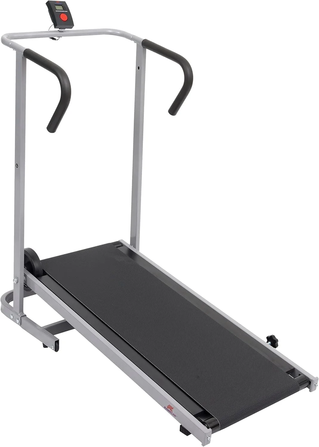تردمیل دستی ورزشی مارشال فیتنس - تردمیل تاشو دستی با شیب قابل تنظیم - تردمیل غیر موتوری برای تمرین در خانه - ظرفیت وزنی تا 102 کیلوگرم - MF-402