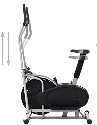 دستگاه الپتیکال اوربیتراک مارشال فیتنس 2 در 1 با مقاومت تسمه ای 50 سانتی متری مناسب برای تمرینات ورزشی و بدنسازی مدل MF-31P