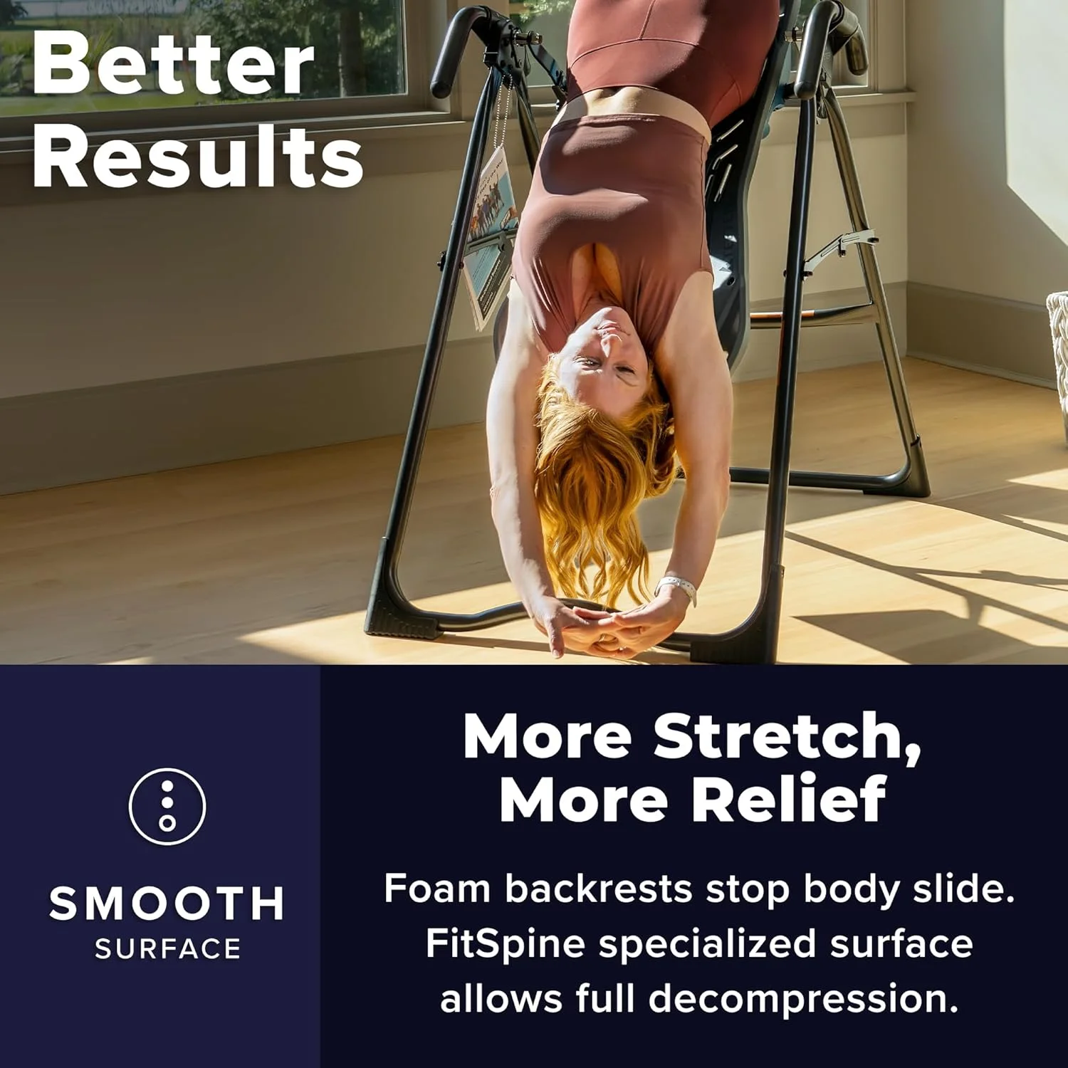 میز معکوس کننده INVERSION INTL IV-X3A Fitspine X3، میز معکوس کننده، انعطاف پذیری، تعادل، تجهیزات ورزشی - خاکستری/مشکی