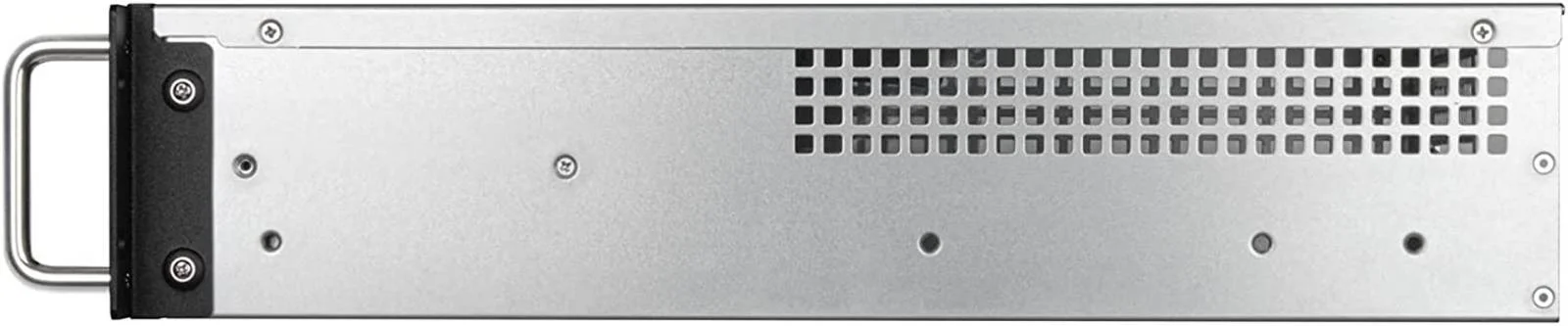 کیس سرور رک مونت 2U دوگانه 5.25 اینچی SilverStone، پشتیبانی از SSD 2.5 اینچی، Micro-ATX/ATX، USB 3.1، خاکستری | SST-RM23-502-MINI