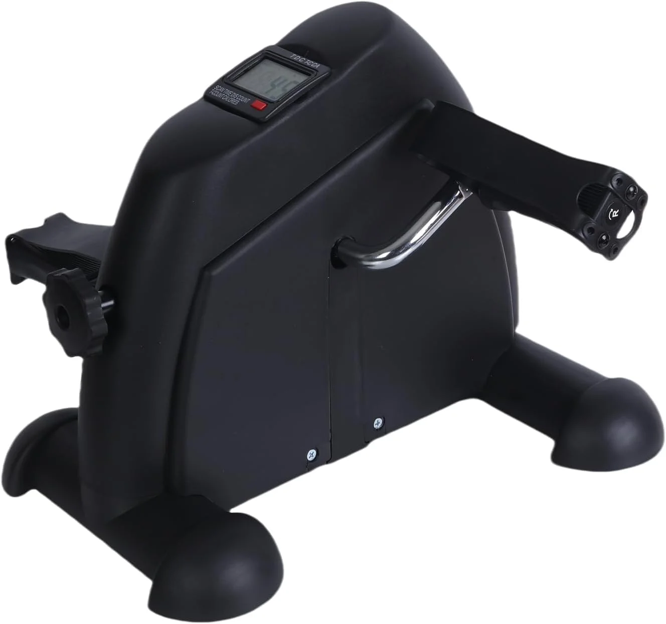 دستگاه پدال ورزشی قابل حمل بی پایان با مانیتور دیجیتال | جنس: آلیاژ فولاد | دستگاه پدال ورزشی زیر میزی | پدال پا | دستگاه پدال تمرین بازو و پا | برای آقایان و بانوان