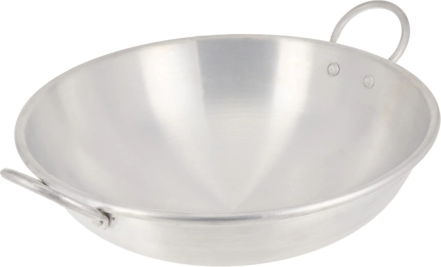 ظرف پخت و پز آلومینیومی راج کادای، 38 سانتی متر، RKWK14، کادای هندی، تابه سرخ کردنی، قابلمه عمیق، ووک