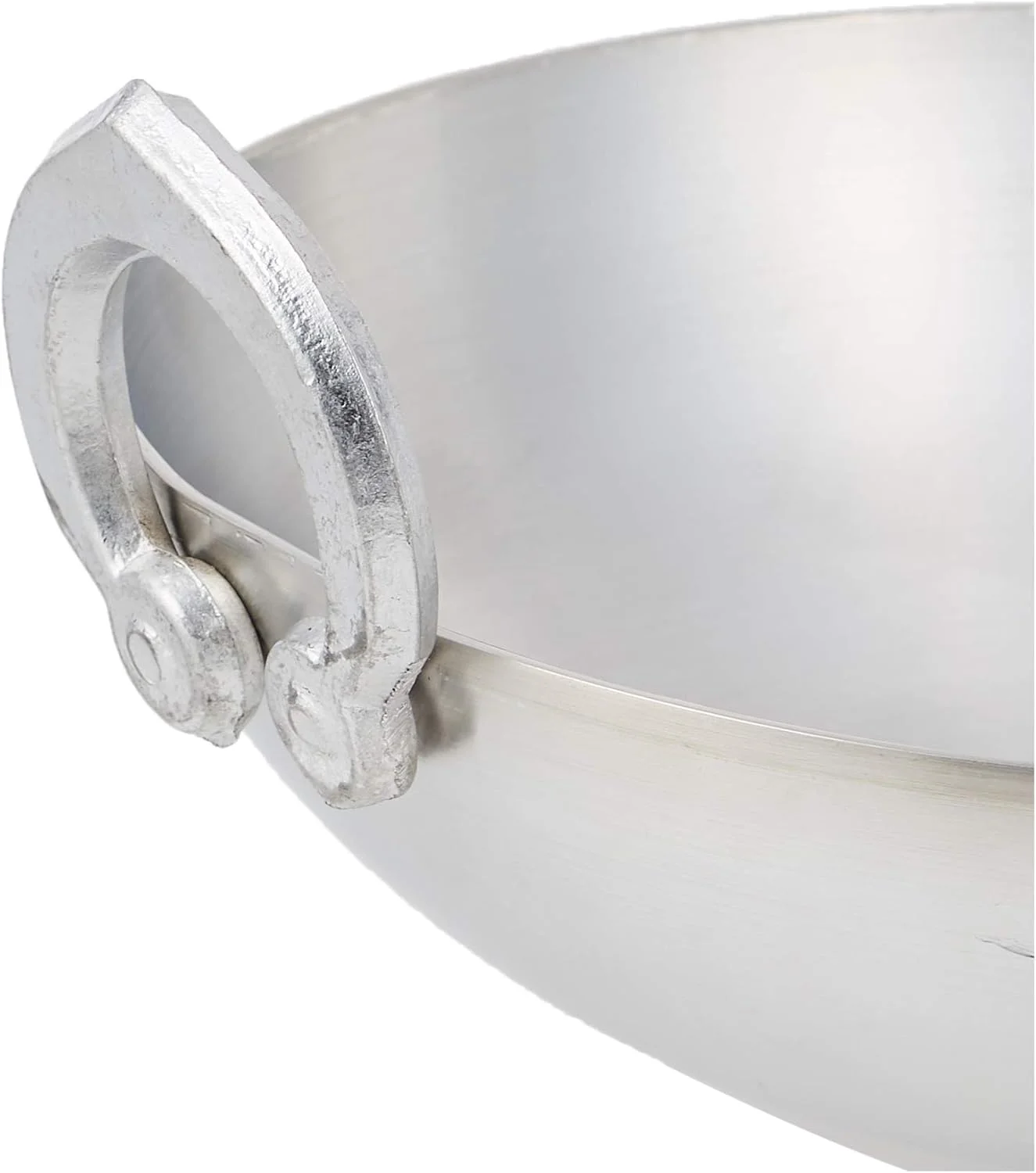 کادای آلومینیومی راج با دسته دو طرفه، 26 سانتی متر، RAK002، تابه سرخ کردنی، وک، قابلمه سرخ کردنی عمیق، قابلمه برشته کردن