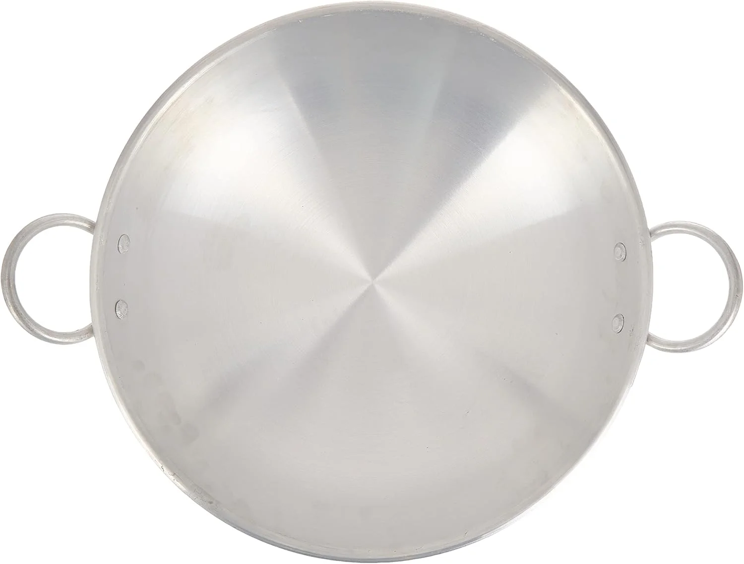 ظرف پخت و پز آلومینیومی راج کادای، 38 سانتی متر، RKWK14، کادای هندی، تابه سرخ کردنی، قابلمه عمیق، ووک