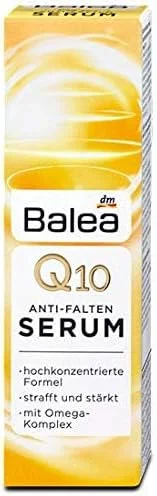 سرم ضد چروک Q10 باله آ با کمپلکس امگا - فاقد الکل و PEG، وگان، بدون تست حیوانی - 30 میلی لیتر