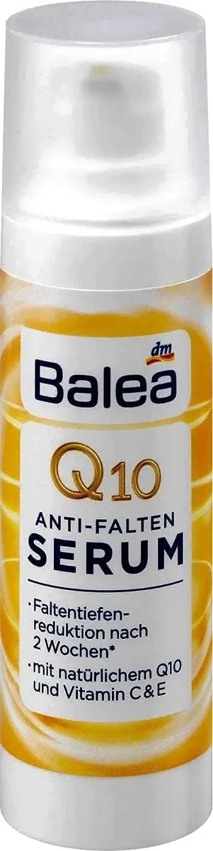 سرم ضد چروک Q10 باله آ با کمپلکس امگا - فاقد الکل و PEG، وگان، بدون تست حیوانی - 30 میلی لیتر