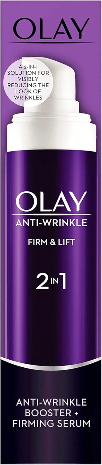 سرم سفت کننده و تقویت کننده دو در یک ضد چروک اولای، 50 میلی لیتر