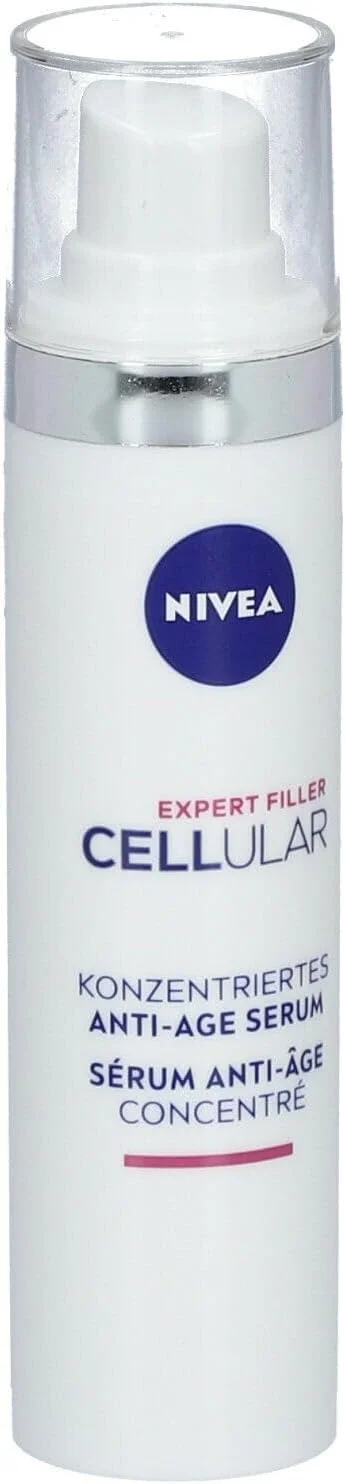سرم ضد پیری غلیظ نیوآ Cellular Expert Filler (40 میلی لیتر)، سرم ضد چروک با اسید هیالورونیک و فولیک اسید، سرم هیالورونیک غلیظ برای پوستی جوان تر