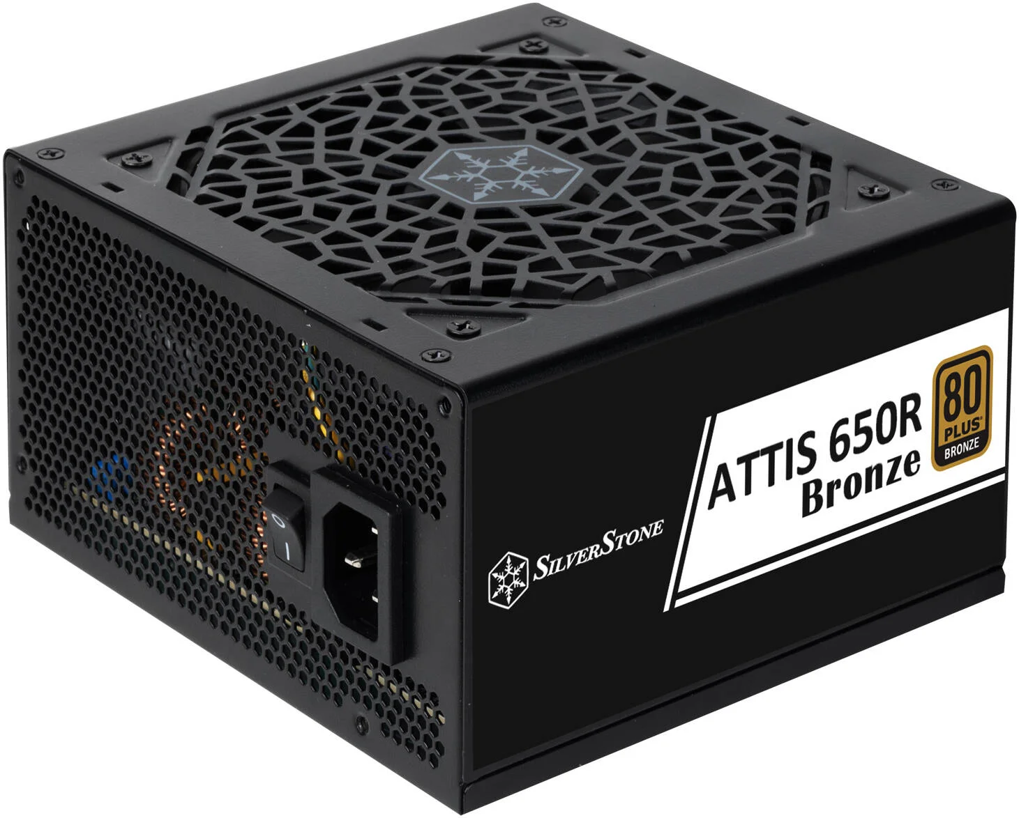 منبع تغذیه غیر ماژولار سیلوراستون ATTIS 650R، توان 650 وات، 80 پلاس برنز، فن بی صدا 120 میلی متری، PFC فعال، محافظت چندگانه، فرم فاکتور ATX، خازن اصلی ژاپنی، مشکی | SST-AT650R-BF منبع تغذیه غیر ماژولار سیلوراستون ATTIS 650R، توان 650 وات، 80 پلاس برنز، فن بی صدا 120 میلی متری، PFC فعال، محافظت چندگانه، فرم فاکتور ATX، خازن اصلی ژاپنی، مشکی | SST-AT650R-BF