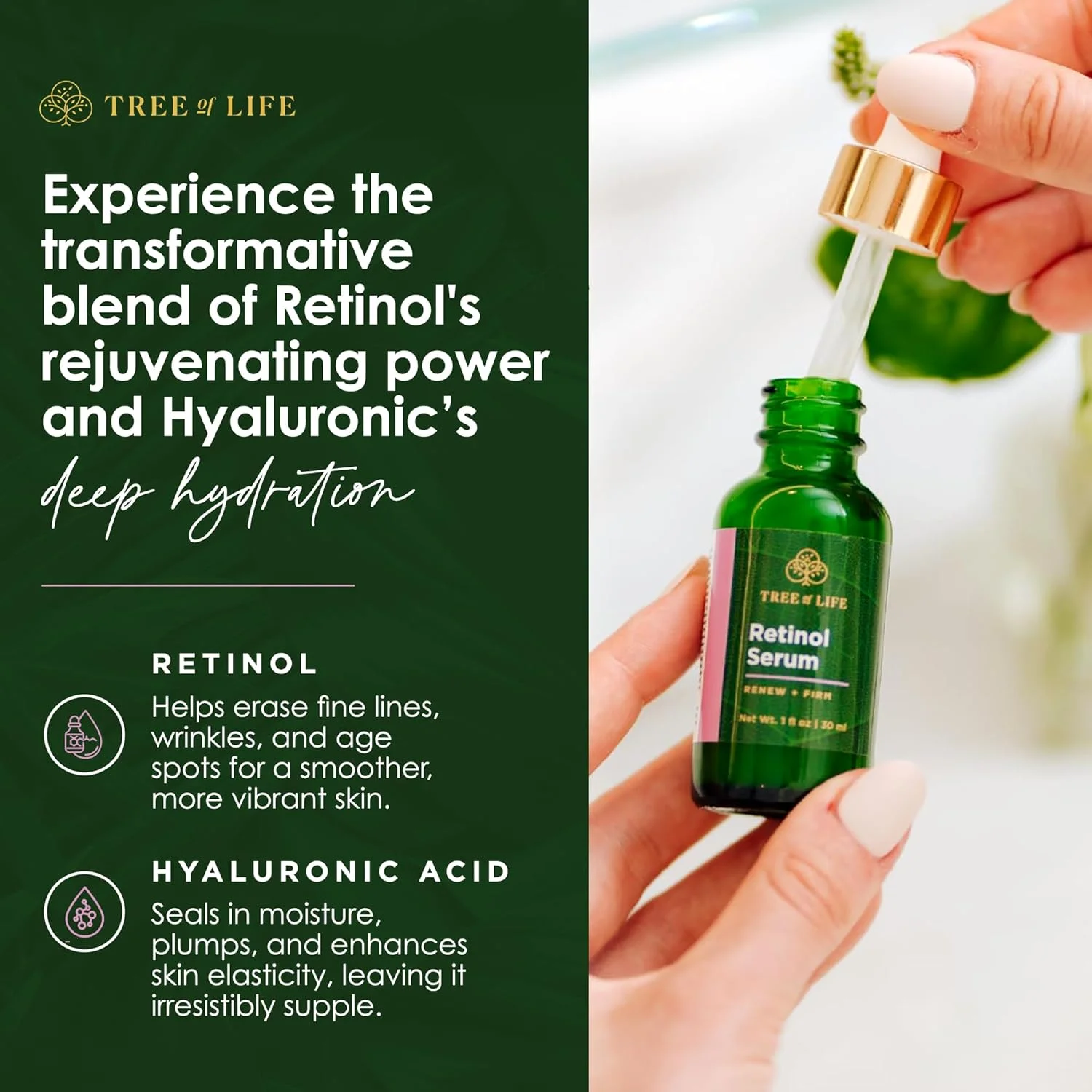 سرم ضد چروک رتینول Tree of Life Beauty - حجم 30 میلی لیتر سرم ضد چروک رتینول Tree of Life Beauty - حجم 30 میلی لیتر