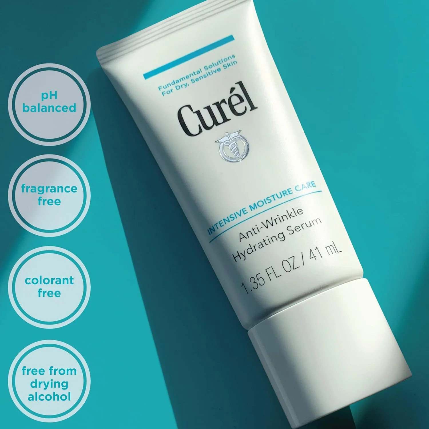 سرم آبرسان و ضد چروک کیورل برای پوست خشک و حساس