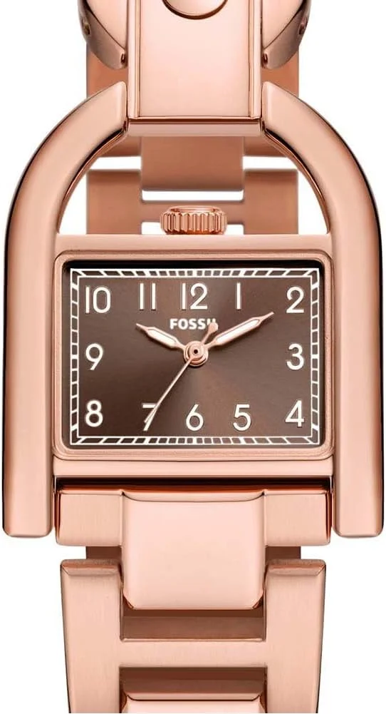 ساعت مچی زنانه فسیل هارول، ساعت چرمی با قاب 28 میلی متری