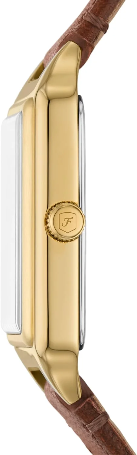 ساعت مچی زنانه فسیل مدل Raquel با بند چرمی LiteHide™ - ES5303