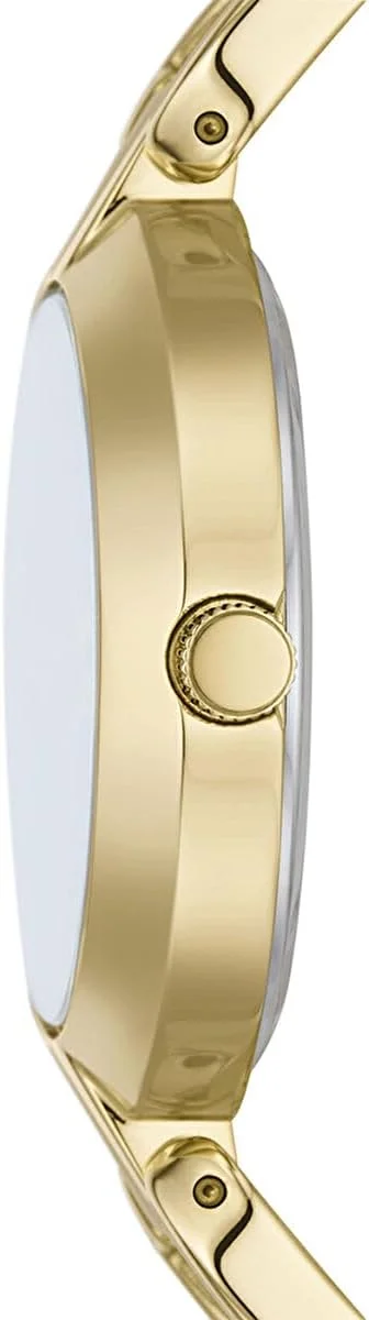 ساعت مچی زنانه فسیل Kerrigan با سه عقربه، بدنه استیل ضد زنگ، قطر 32 میلی متر، مشکی/طلایی