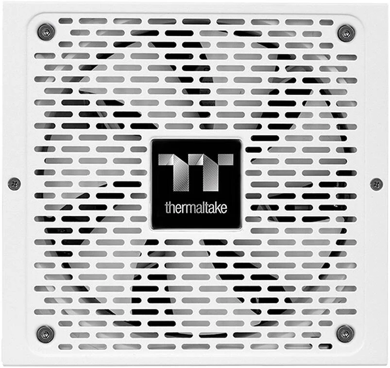 منبع تغذیه کامپیوتر ترمالتیک Toughpower GF3 Gold، تمام ماژولار، نسخه TT Premium، حداکثر توان 1200 وات، دارای گواهینامه 80 PLUS Gold، فن 140 میلی‌متری فوق‌العاده بی‌صدا، PCIe Gen 5.0 و ATX 3.0، سفید | PS-TPD-1200FNFAGE-N