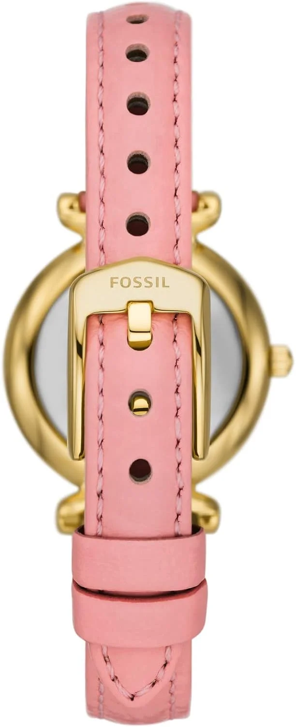 ساعت مچی کوارتز زنانه فسیل مدل Carlie Mini با بدنه استیل