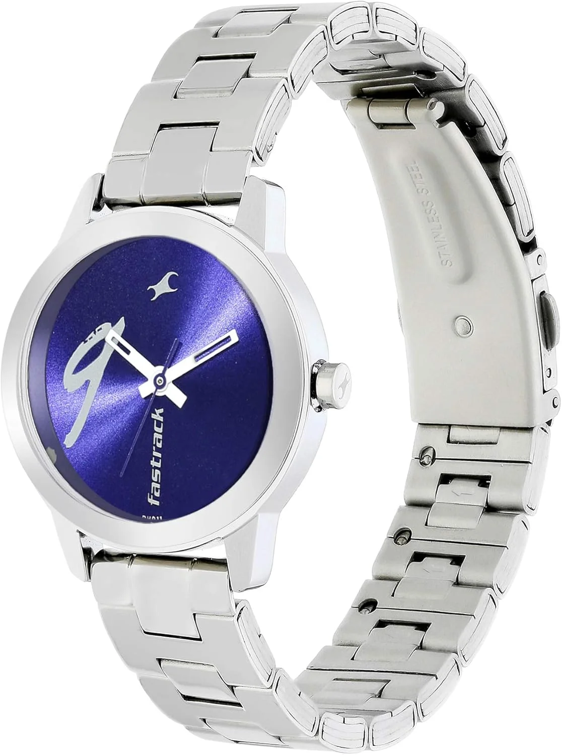 ساعت مچی آنالوگ زنانه فست‌راک با صفحه آبی - NR68008SM04